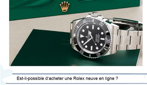 acheter une rolex neuve en ligne|prix d'une Rolex d'occasion.